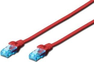 Digitus Kabel Digitus patch-cord UTP, CAT.5E, rot, 7,0 m, 15 LGW