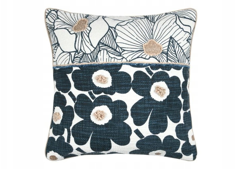 Poduszka dekoracyjna, bawełniana, EUGENIE, 40 x 40 cm