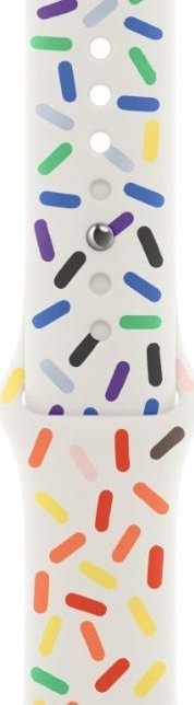 Apple Pasek sportowy Pride Edition do koperty 45 mm - rozmiar S/M