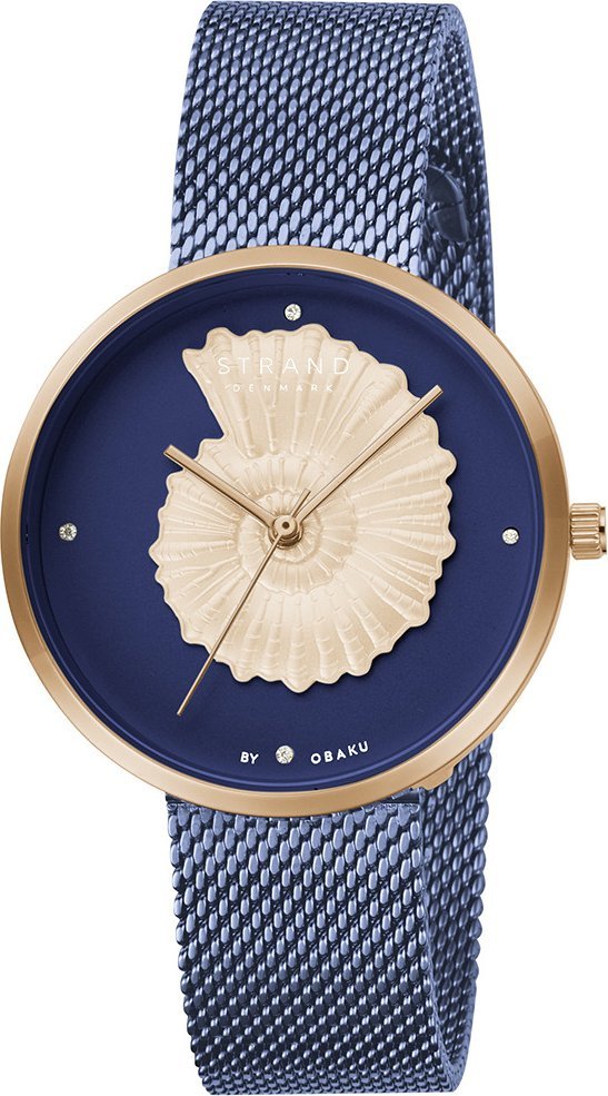 Zegarek Strand Zegarek damski Strand S700LHVLML-DSS CYRKONIE niebieski