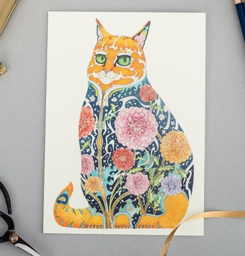 DM Collection Karnet A083 B6 + koperta Rudy kot