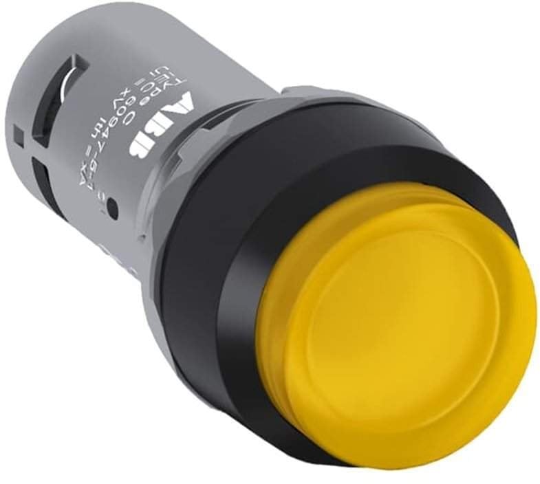 Przycisk monostabilny 22mm wklęsły 1Z żółty CP1-11Y-10 1SFA619100R1113