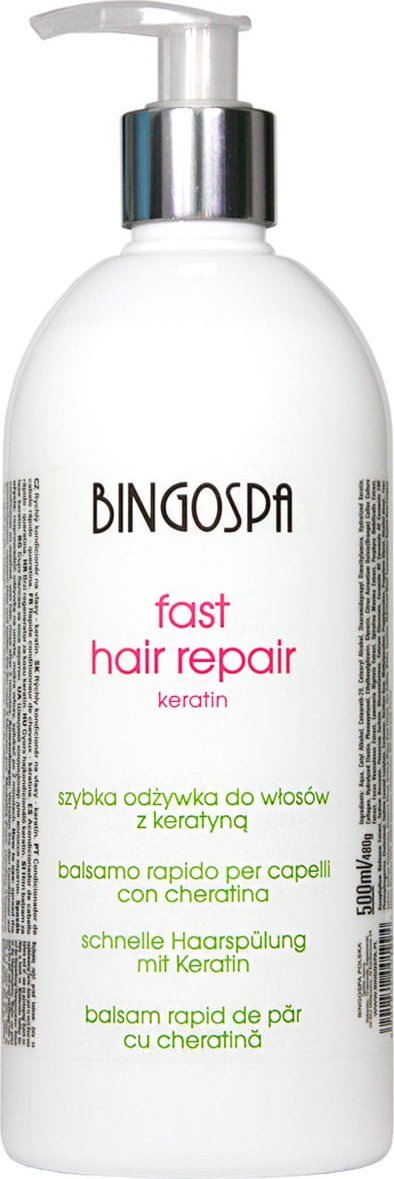 BingoSpa Szybka odżywka do włosów z keratyną