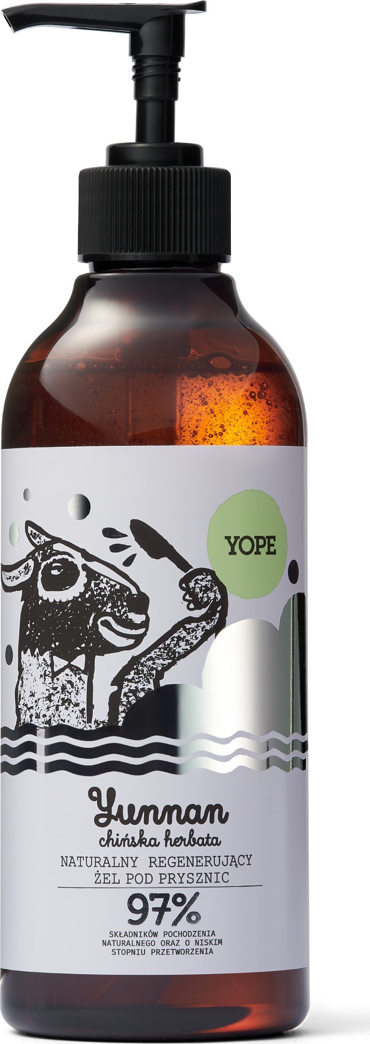 Yope Naturalny Żel pod prysznic regenerujący - YUNNAN 400ml