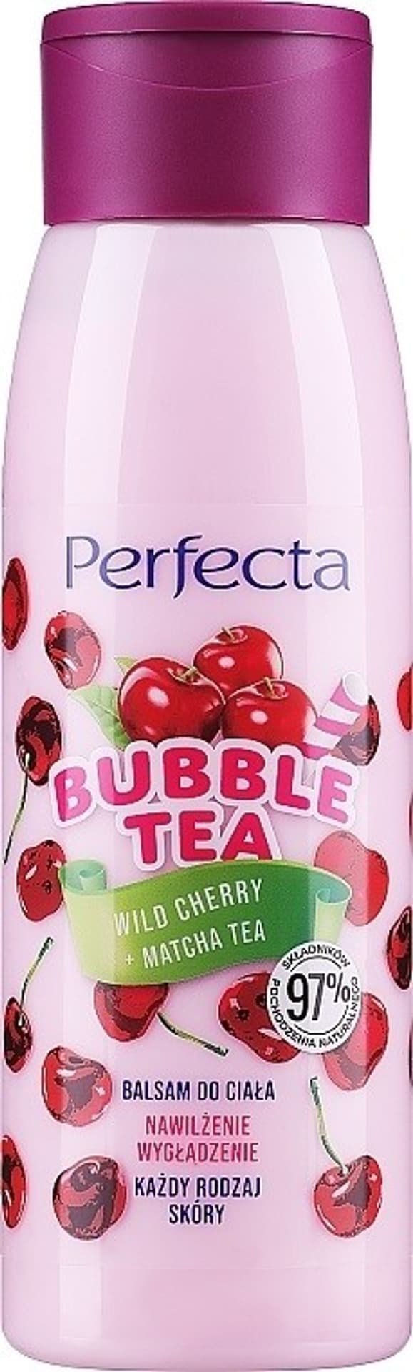 Perfecta PERFECTA_Bubble Tea balsam do ciała Wild Cherry+ Matcha Tea 100ml