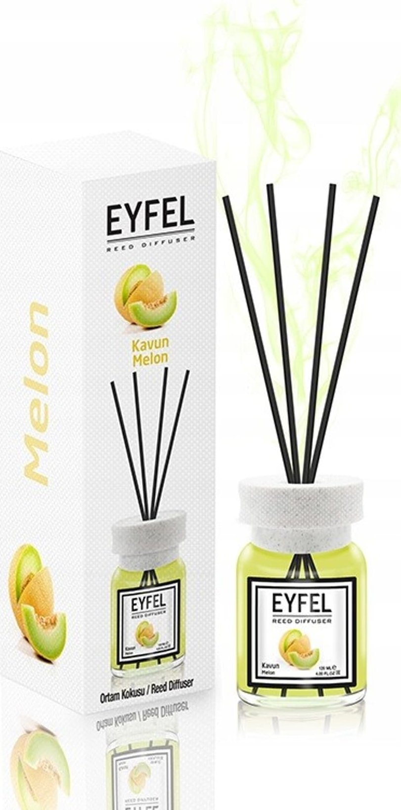 Dyfuzor zapachowy Atmosphera EYFEL Dyfuzor zapachowy z patyczkami - Melon 120 ml