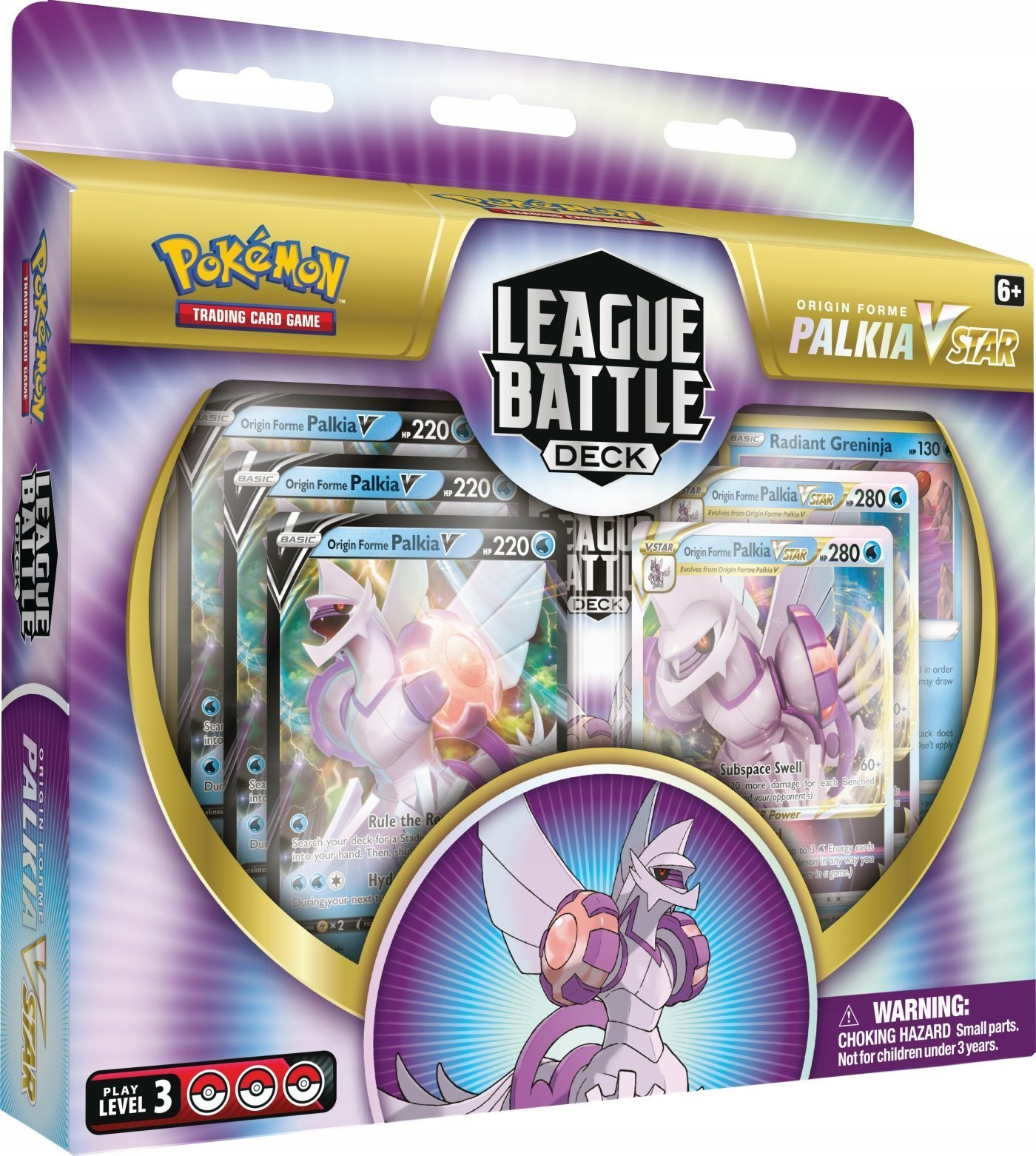 Pokemon Karty Origin Forme Palkia VSTAR League Battle Deck