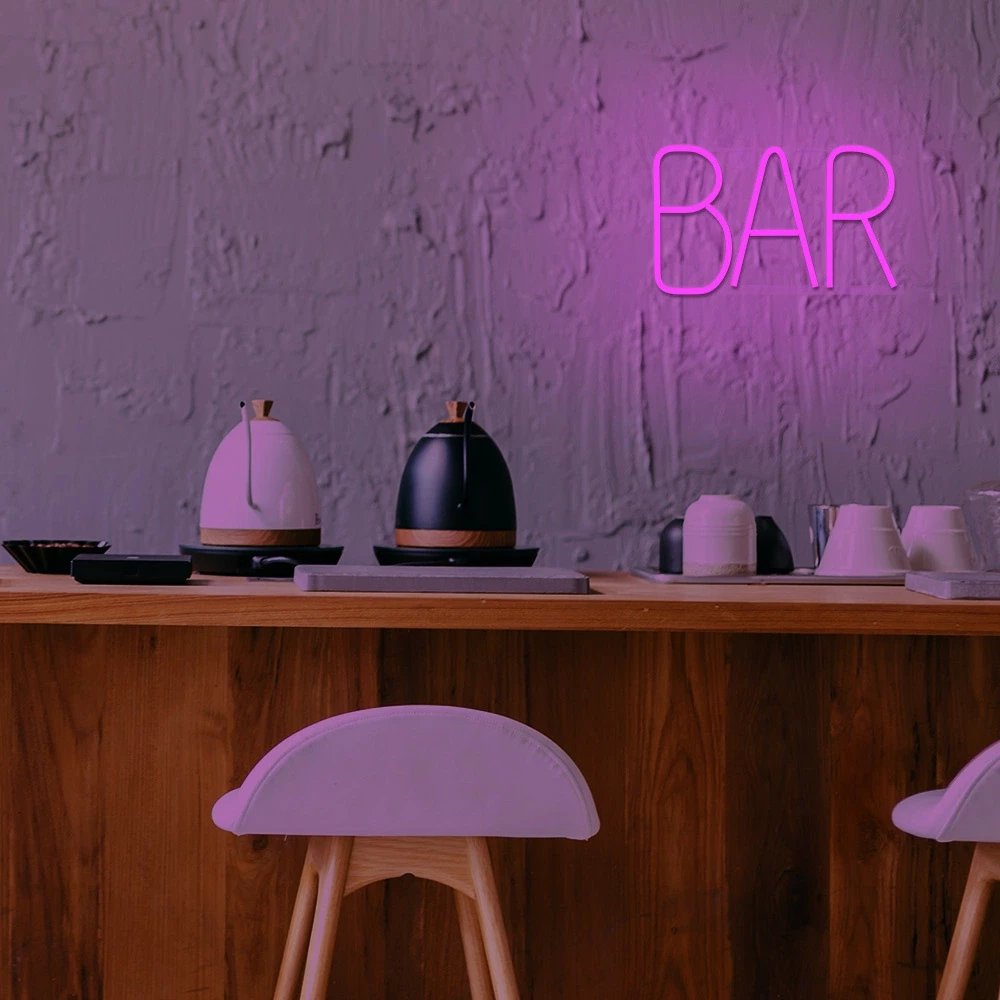 Neon LED BAR róż Bat + USB FLNE24 Forever Light