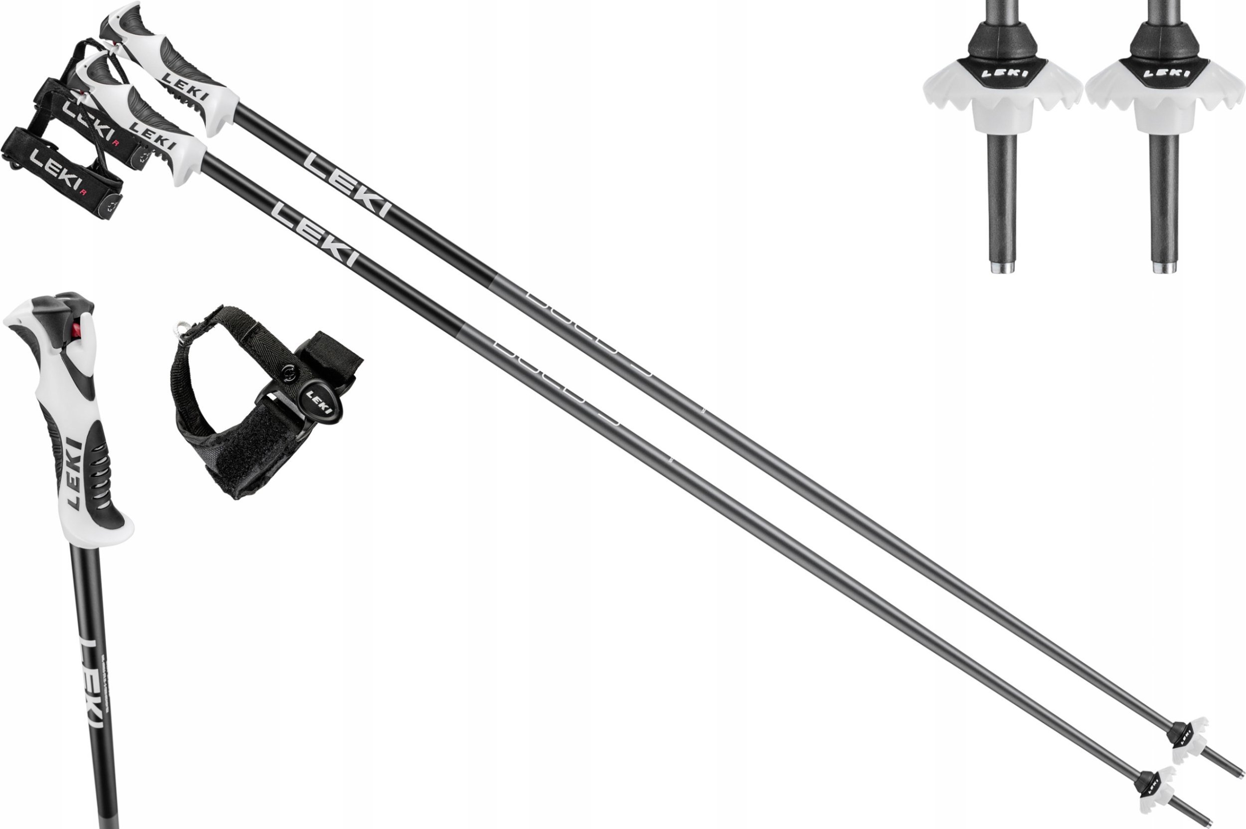 LEKI KIJE BOLD S black 135