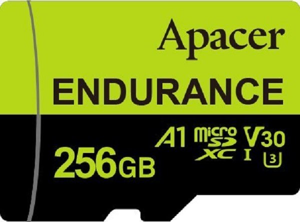 Karta Apacer Endurance MicroSDXC 256 GB Class 10 UHS-I/U3 A1 V30 (AP256GEDM1D05-R)