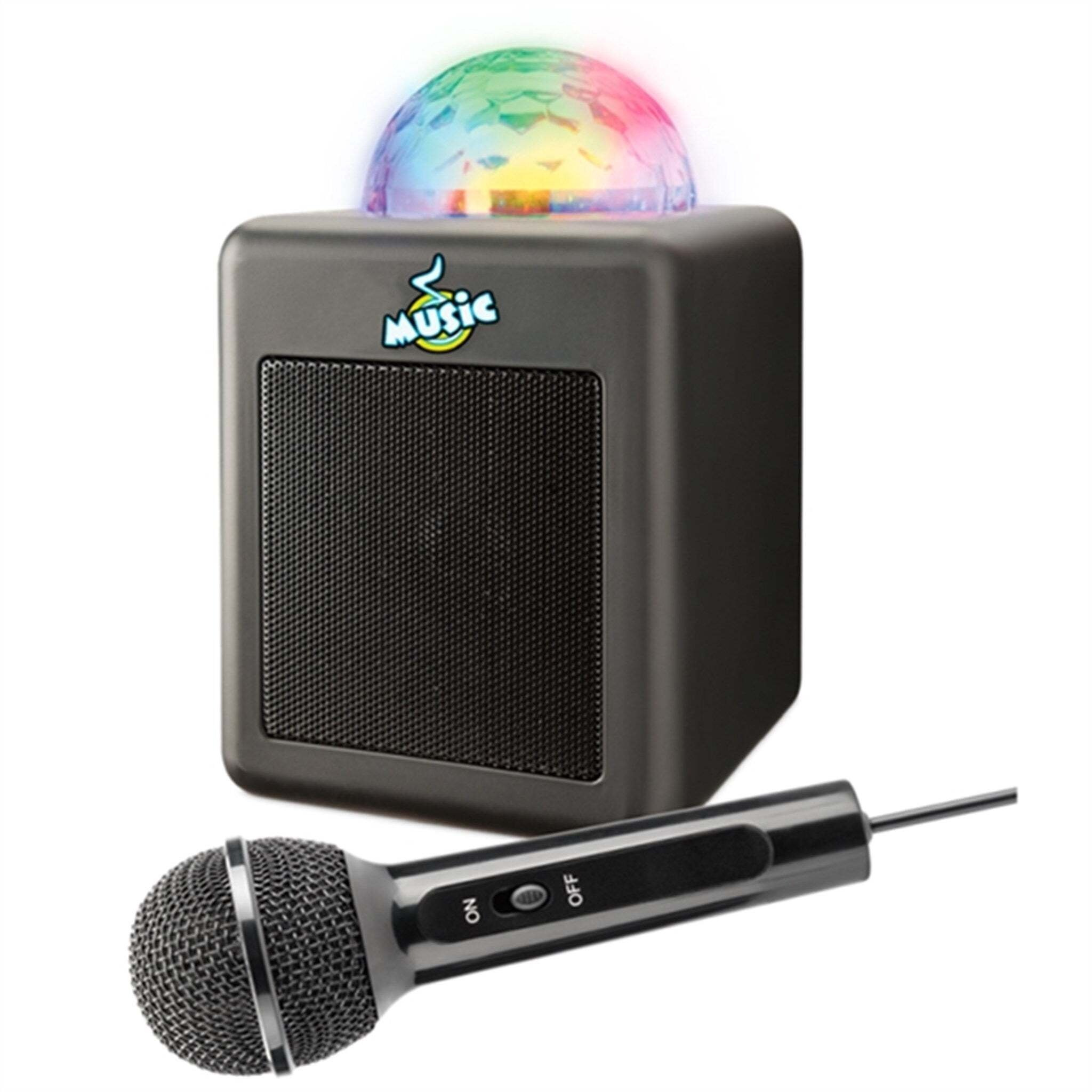 Głośnik Music MUSIC - Karaoke BT Disco Speaker w/Mic (501070) /Lights and Sound /Black