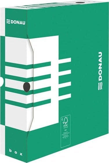 Donau PUDŁO ARCHIWIZACYJNE 80mm 80x340x297mm ZIELONE