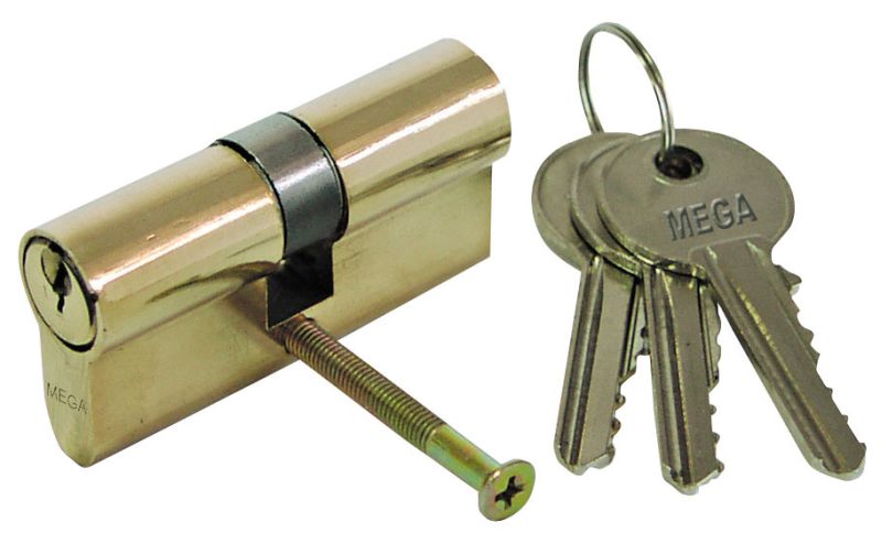 Mega Wkładka symetryczna mosiężna 62mm - 24662K