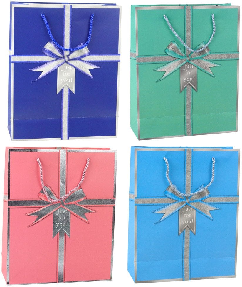 Torba Prezentowa Kokarda Just For You 32 x 26 x 12 cm