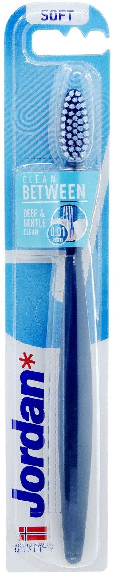 Dantų šepetėlis Jordan Clean Between, minkštas