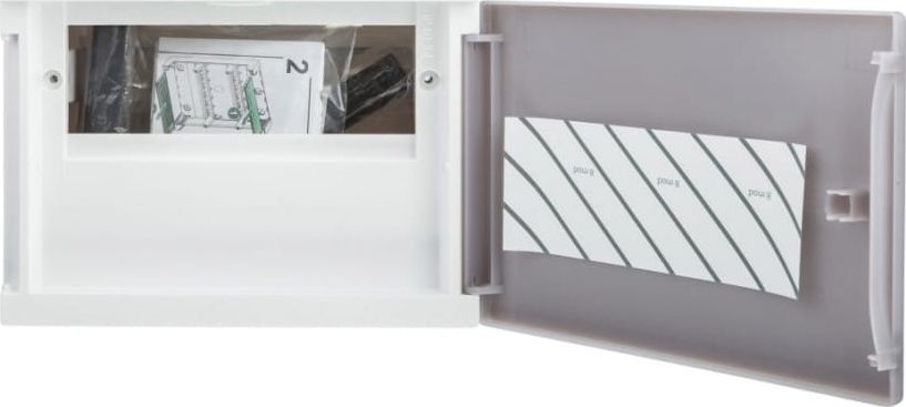 Schneider Electric Rozdzielnica modułowa Mini Pragma 1 x 8 natynkowa IP40 drzwi przezroczyste (MIP12108T)