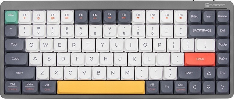 Klawiatura Tracer FINA 84 Outemu Red (TRAKLA47279)