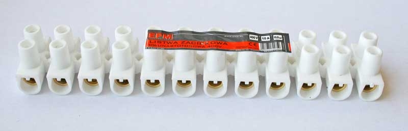 EPM Listwa zaciskowa 12-torowa 10mm2 - E-650-0100