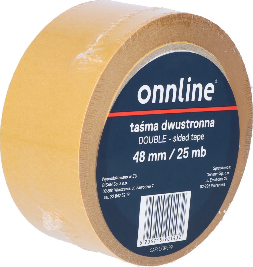 Onnline TAŚMA DWUSTRONNA 48MM/25MB