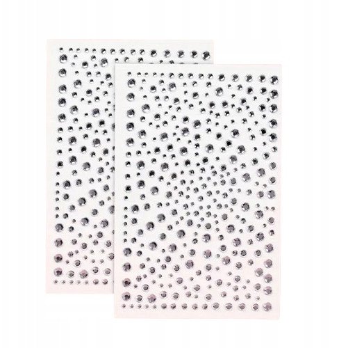 Diamenciki diamenty naklejki na twarz kryształki 3D