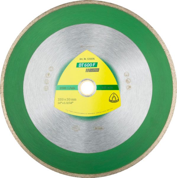 Klingspor Tarcza diamentowa DT 600 F Supra do cięcia 180 x 30mm (325455)
