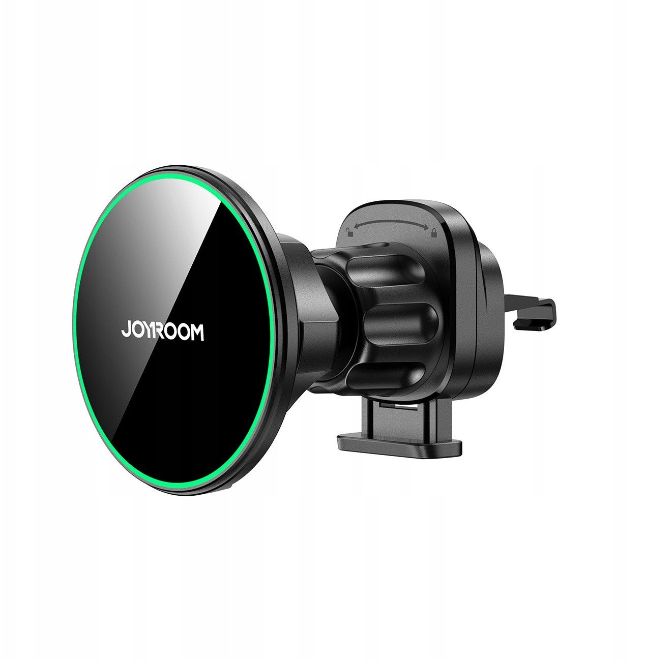 Uchwyt Joyroom JR-ZS412 z ładowarką Qi2 15W, samochodowy, na kratkę nawiewu - czarny