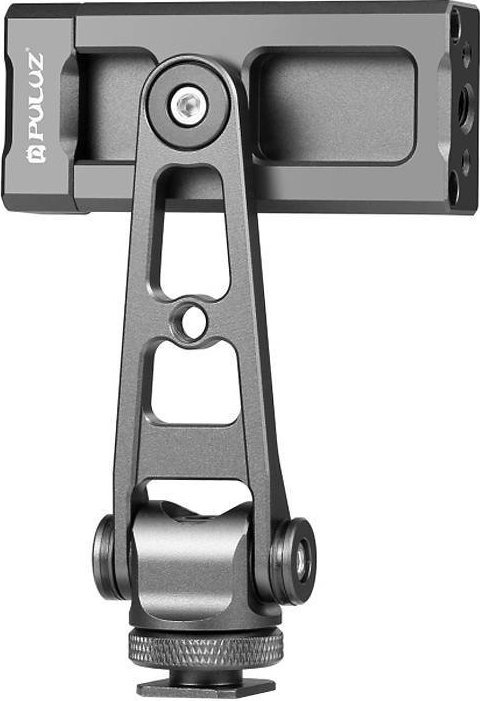 Puluz Obrotowy uchwyt na telefon Puluz z uniwersalnym mocowaniem 1/4 (czarny)