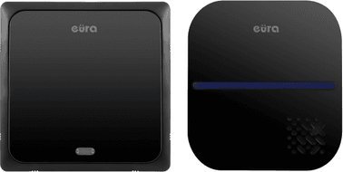 Eura DZWONEK BEZPRZEWODOWY ''EURA'' WDP-84H2 ''BLUES'' bezbateryjny CZARNY