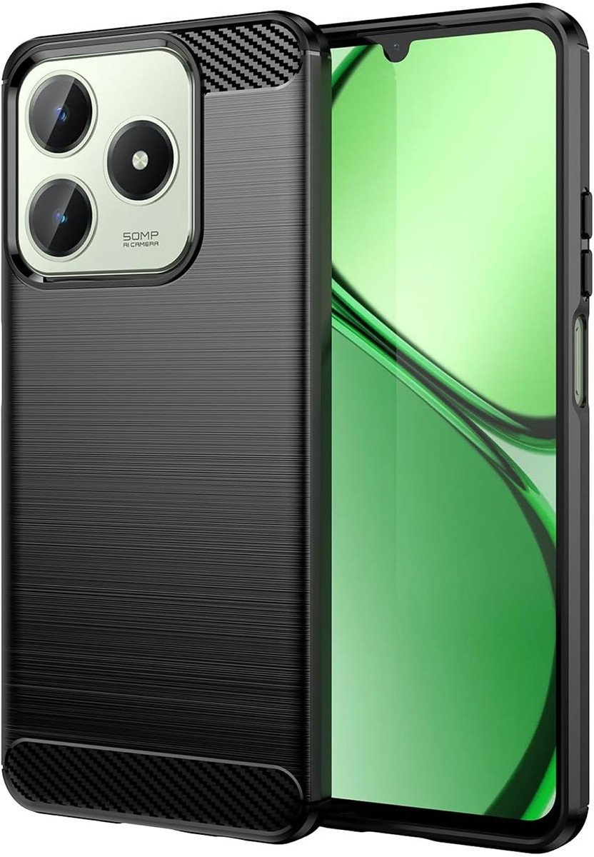 Etui Supero TPU Carbon do Realme C61/C63, czarne