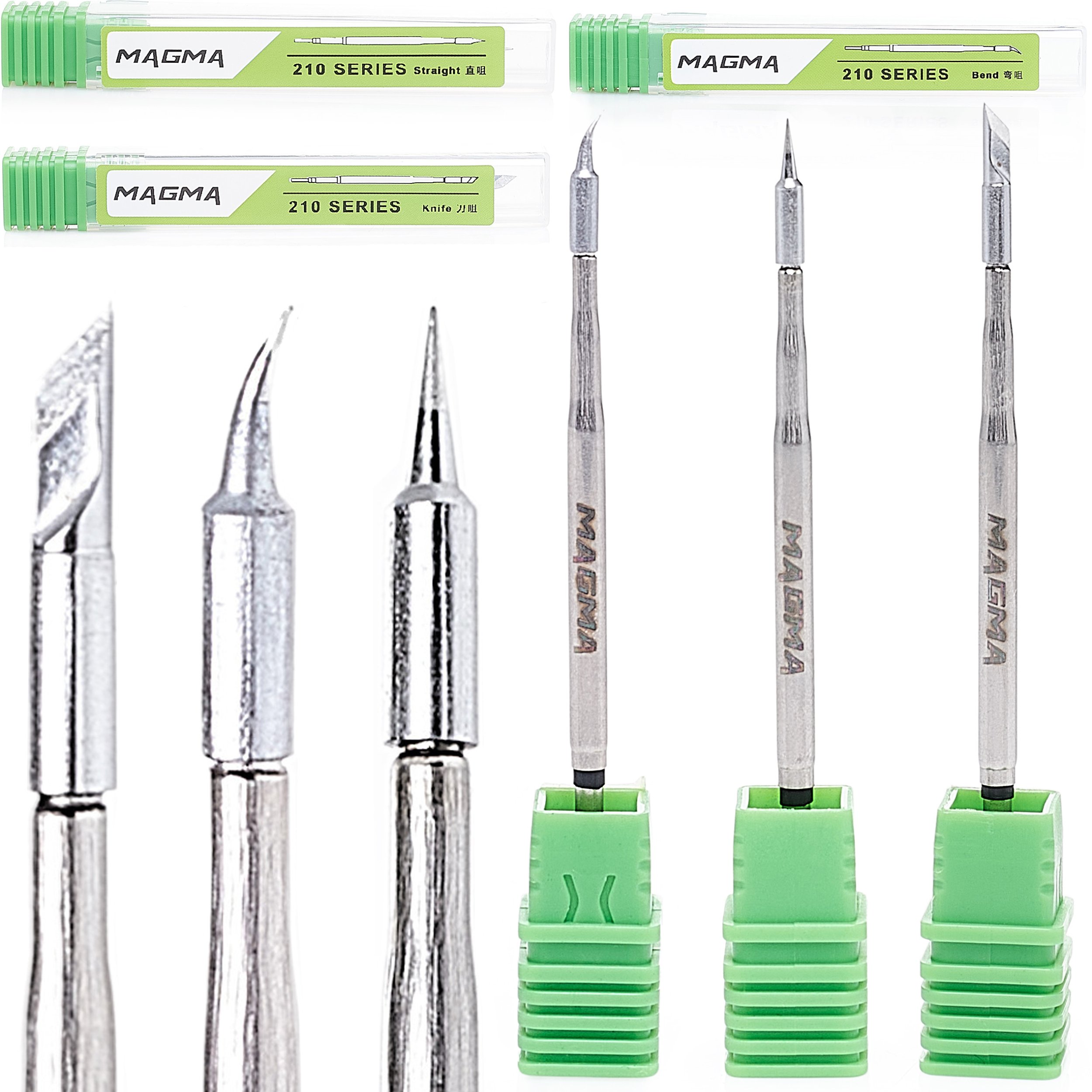 3x Grot MAGMA C210 do Lutownicy Yihua Aixun JBC OSS Aifen Sugon Techrebal