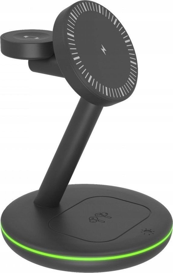 Ładowarka Icy Box Ładowarka IB-SH102-CH bezprzewodowa do telefonu, zegarka i słuchawek