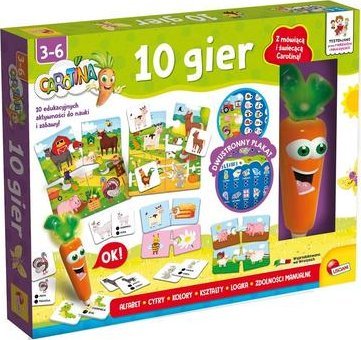 Lisciani Carotina - 10 gier