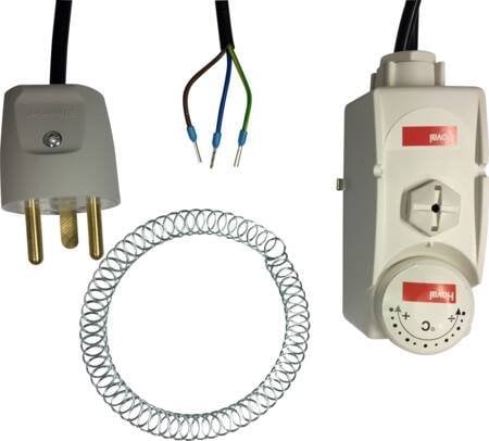 Hoval Cirkulationssæt med termostat, 220 V stikprop og ledning til pumpe.