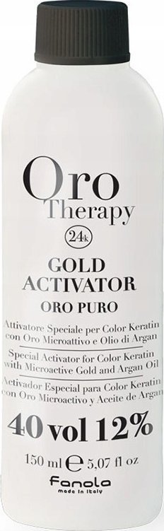 Fanola Oro Therapy, Gold, Hair Oxidant Lotion, 12%, 40 vol, 150 ml Unisex