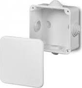 Elektro-Plast Puszka natynkowa hermetyczna pojedyncza 76x76x40 IP 44 biała (0242-10)