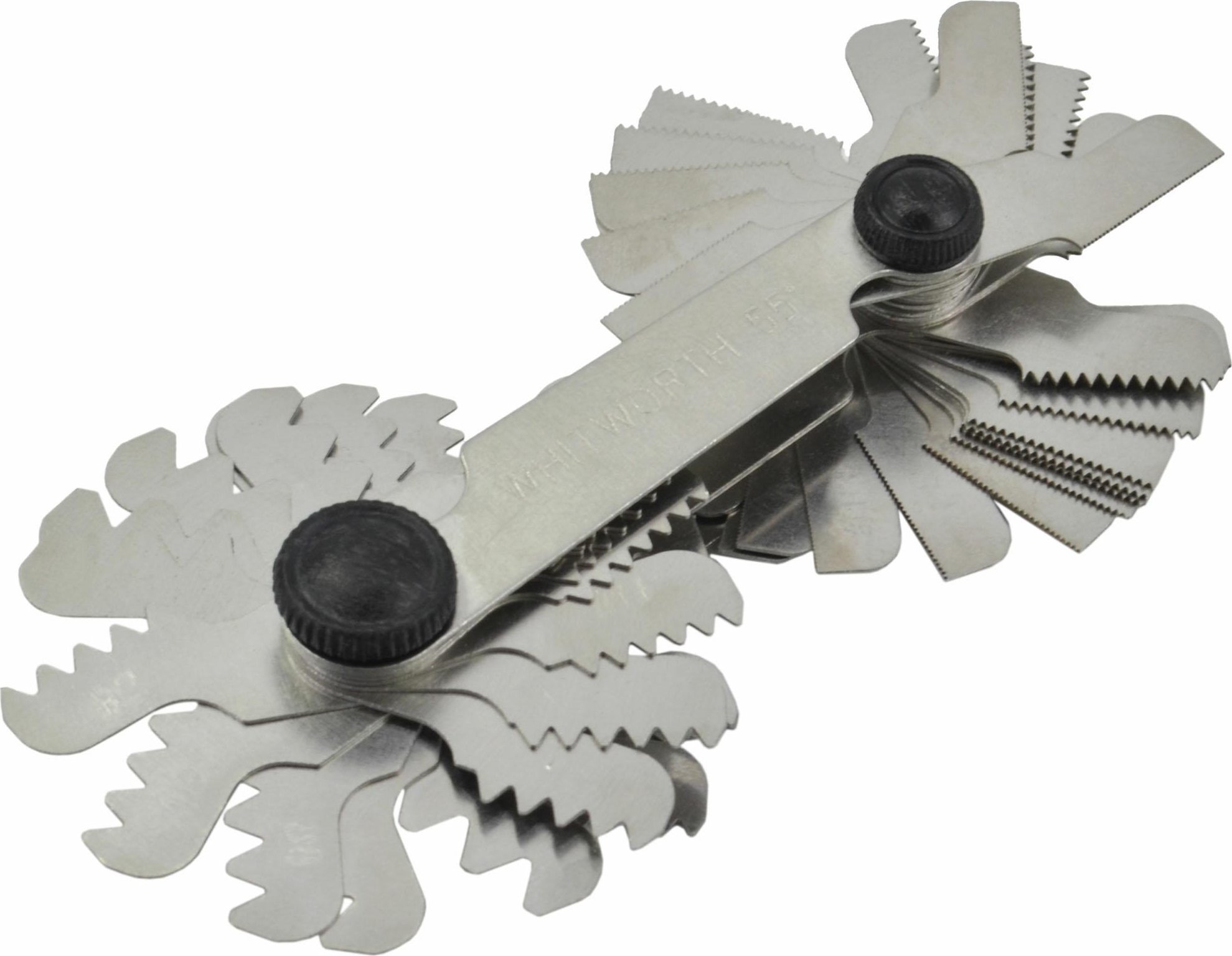 AWTools AWTOOLS SPRAWDZIAN GRZEBIENIOWY DO GWINTÓW METRYCZNYCH 60° 0,25-6,0mm I WHITWORTH 55° 4-62 BSW