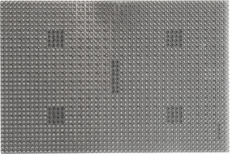 Multi Decor Wycieraczka igłowa sztuczna trawa Rasen 60x40cm szara