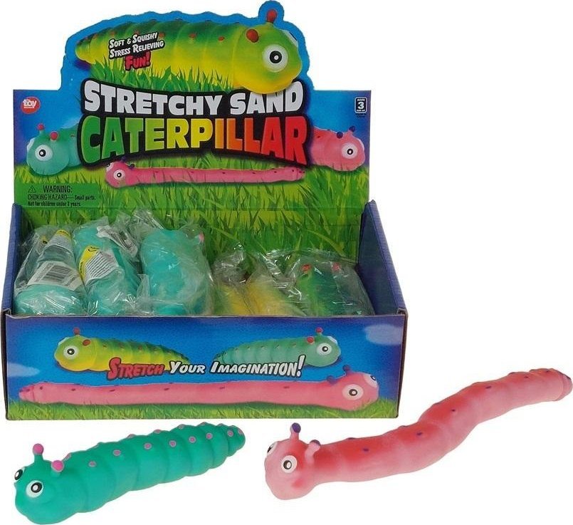 Gniotek gąsienica (12szt)