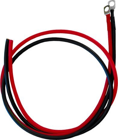 Zestaw kabli 2x10mm regulator-akumulator 1m