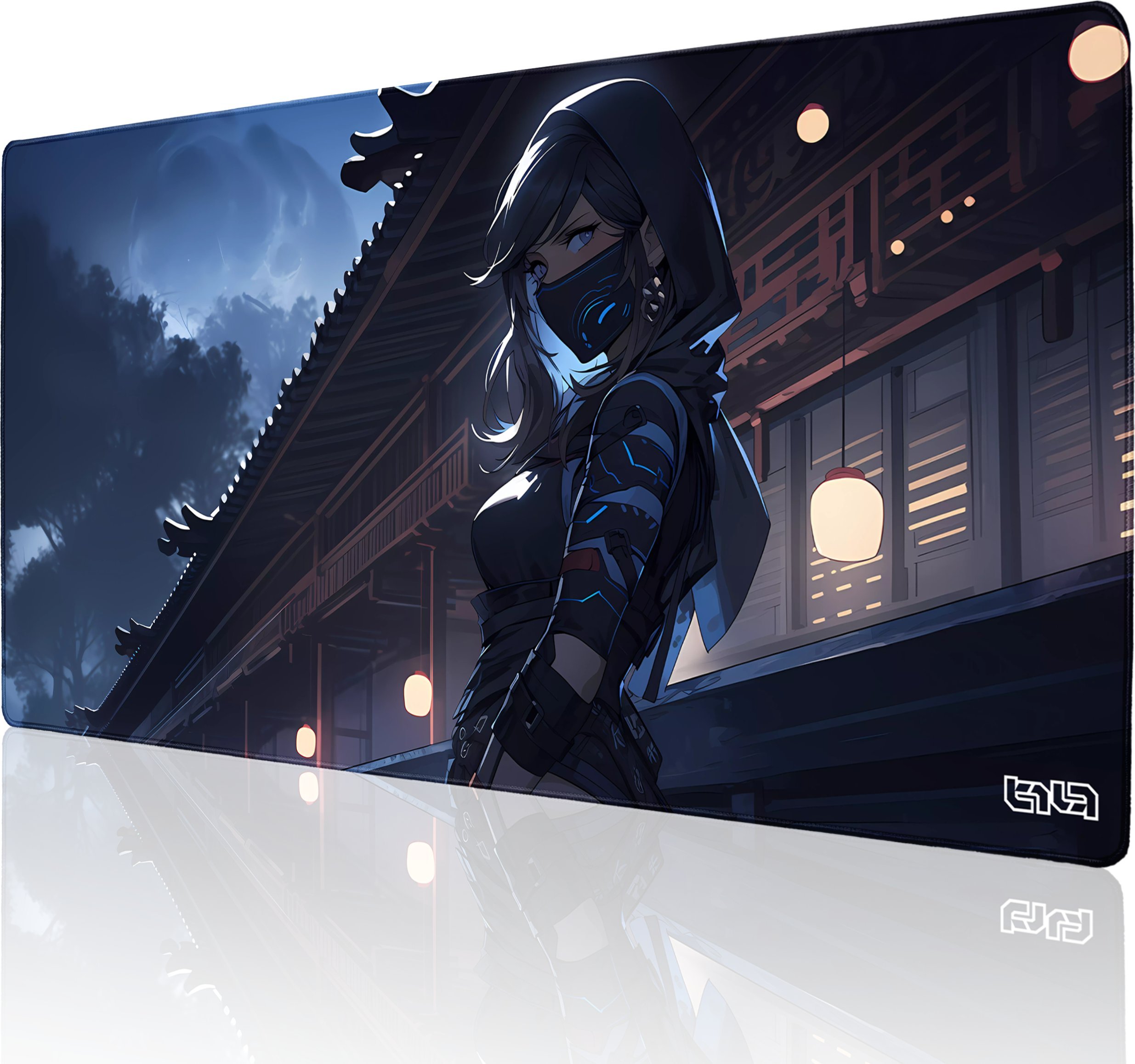 Podkładka Tilt PODKŁADKA POD MYSZKĘ XXL Ninja Yuki 100x50 TILT Wytrzymała Antypoślizgowa