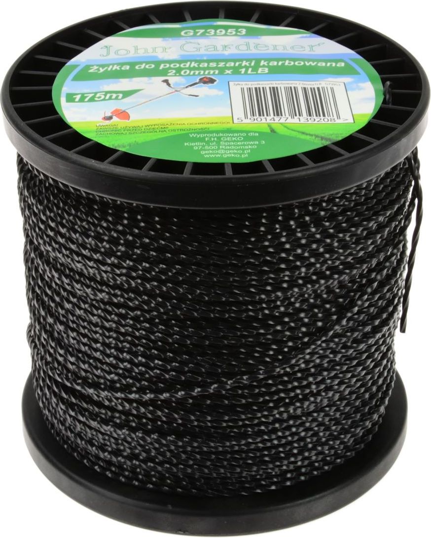 Geko Żyłka do podkaszarki karbowana 2.0mmx1LB (27)