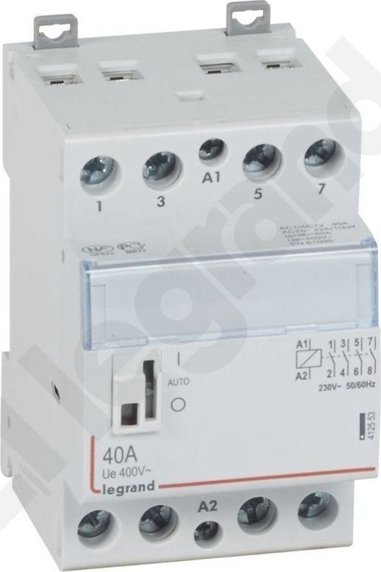 Legrand Stycznik modułowy SM 340 40A 230V 4NO z manipulatorem