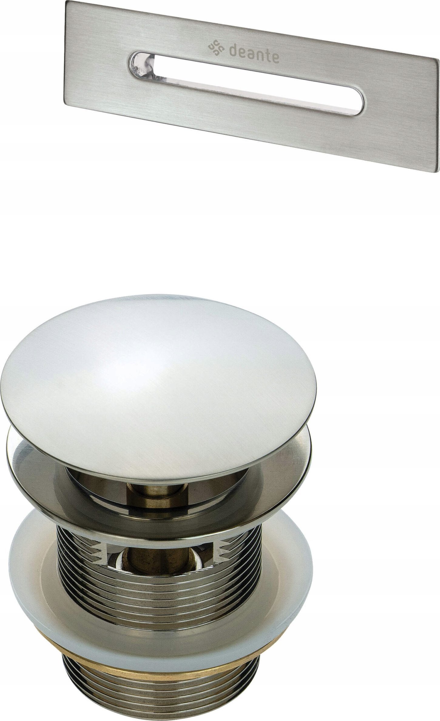 Deante Zestaw akcesoriów do wanny - korek i przelew