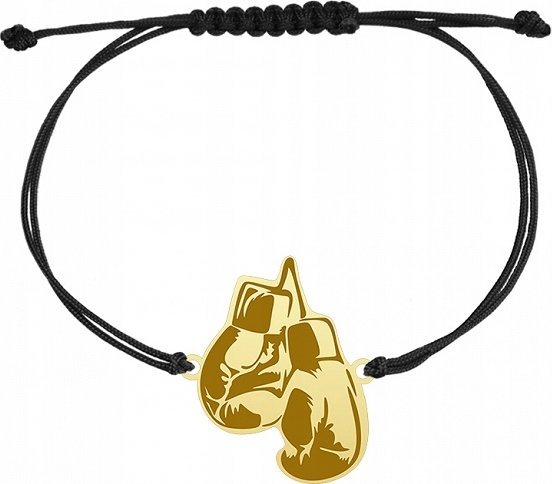 Radziszewska Jewellery Złota Bransoletka Rękawice Bokserskie Prezent dla Boksera GRAWER GRATIS