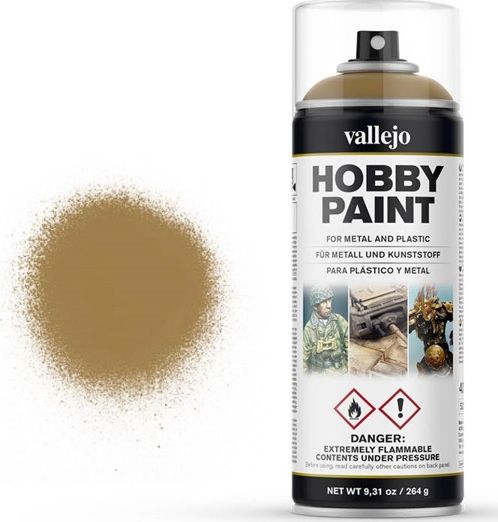 Vallejo Farba Modelarska Fantasy Color Desert Yellow Vallejo Spray uniwersalny