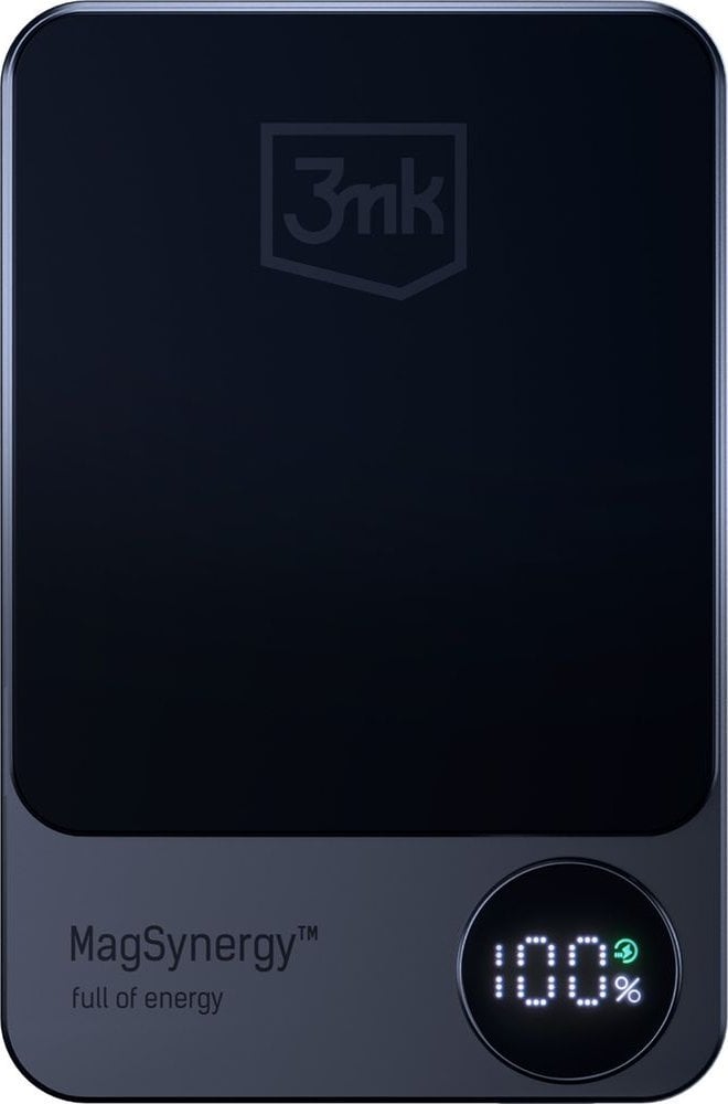 Powerbank 3MK MagSynergy 5000mAh Czarny