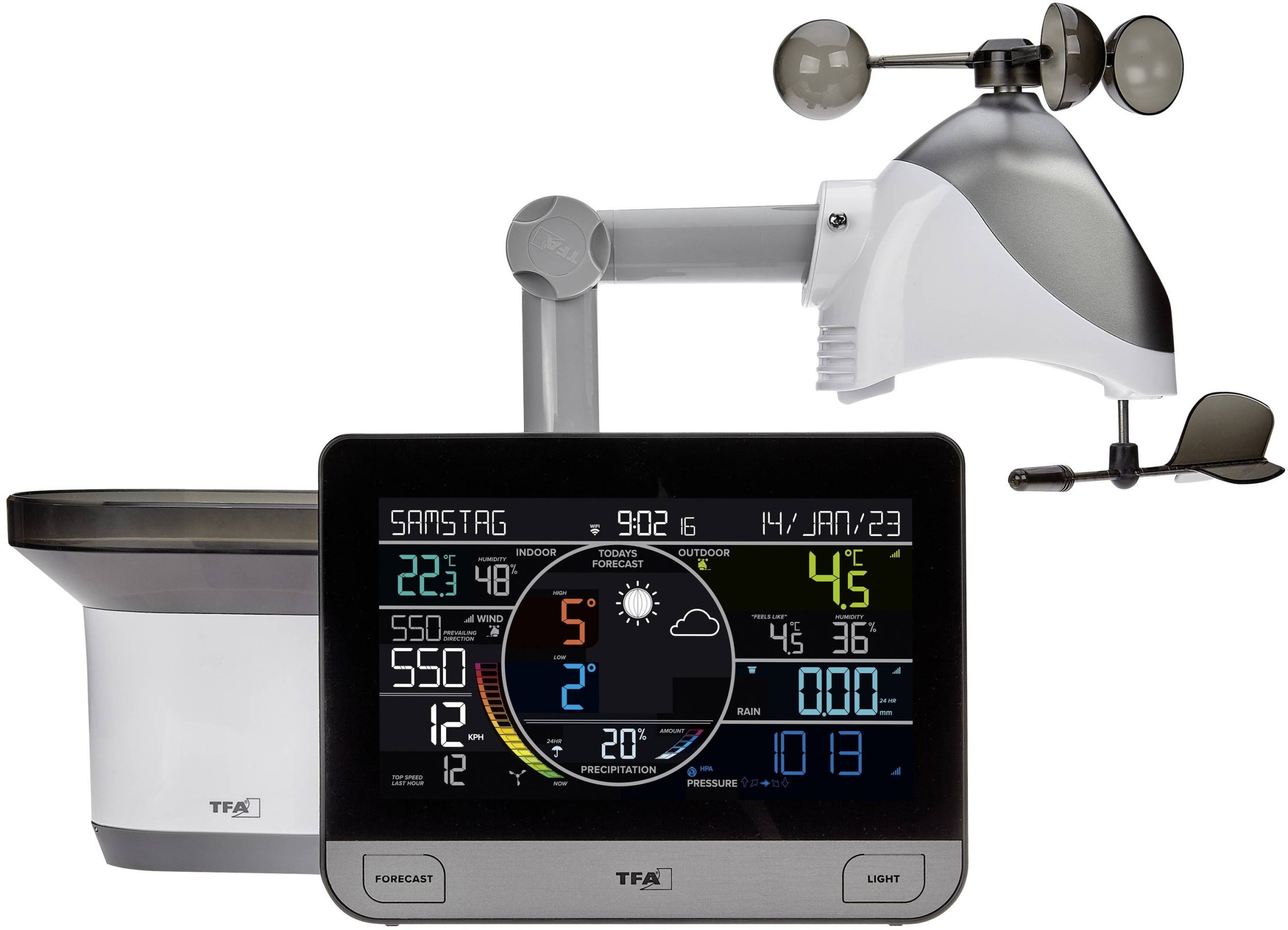 TFA TFAme 35.8101.54 WLAN Weather Station