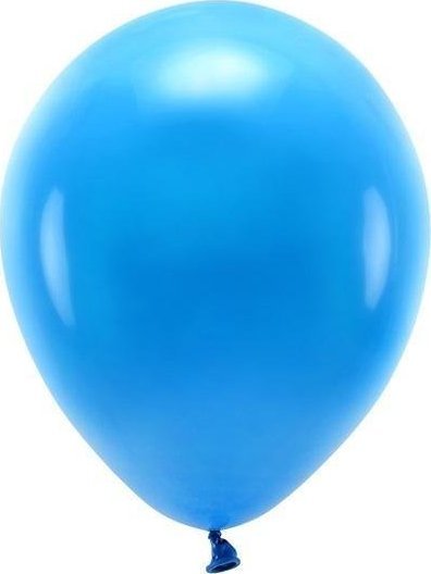 Party Deco Balony Eco niebieskie 30cm 100szt (513469) - 5900779136625