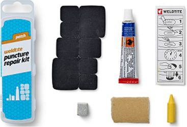 Weldtite Łatki do dętek zestaw CYCLE PUNCTURE POPULAR 8 x łatki, pudełko 25 szt. (WLD-1012)