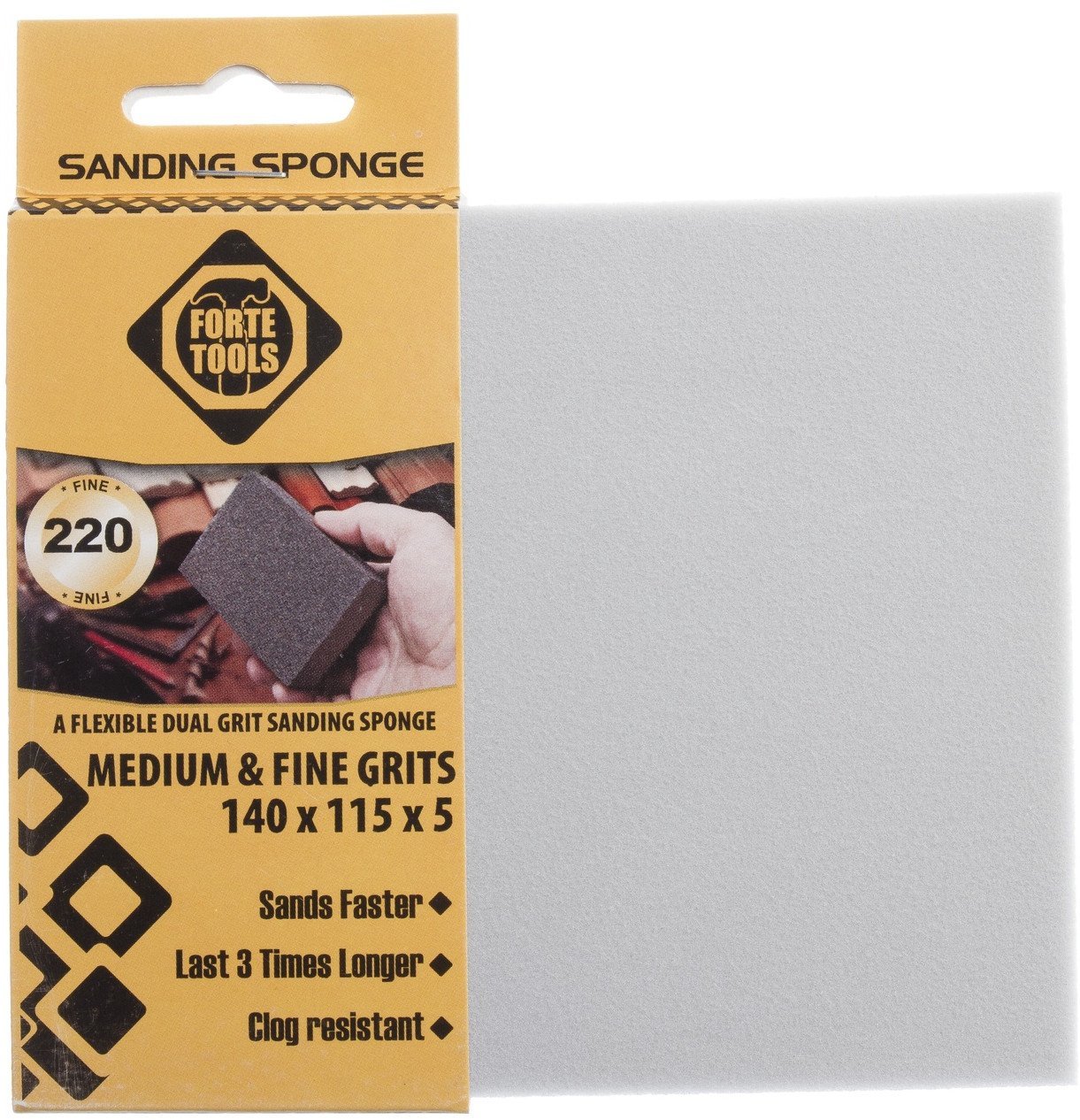 GRINDING SPONGE 140X115X5 MM